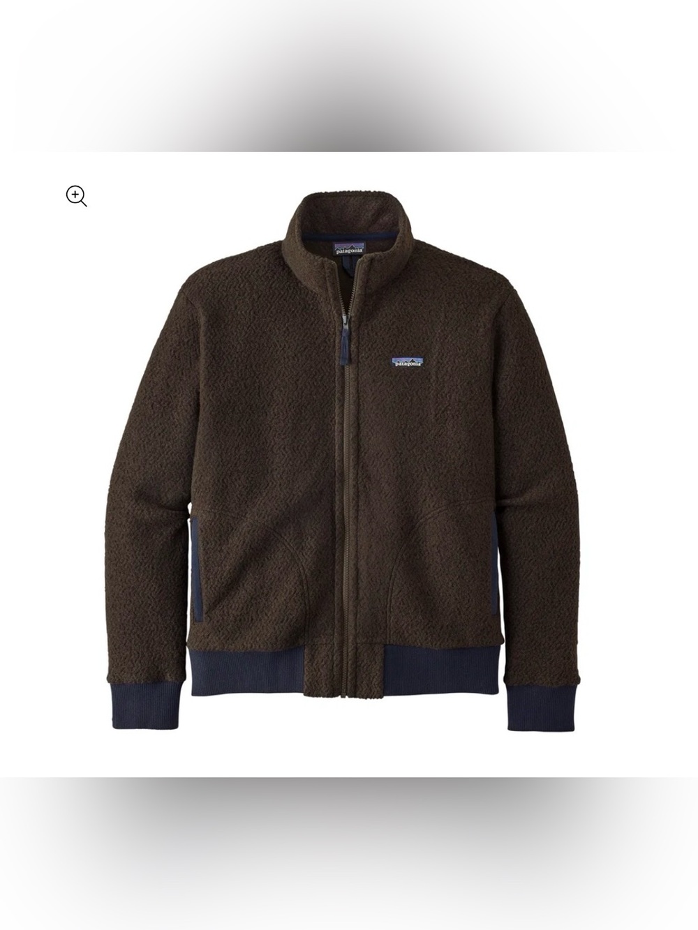 Patagonia Men's Woolyester Fleece Full Zip Jacket Olive - Picture 1 of 8